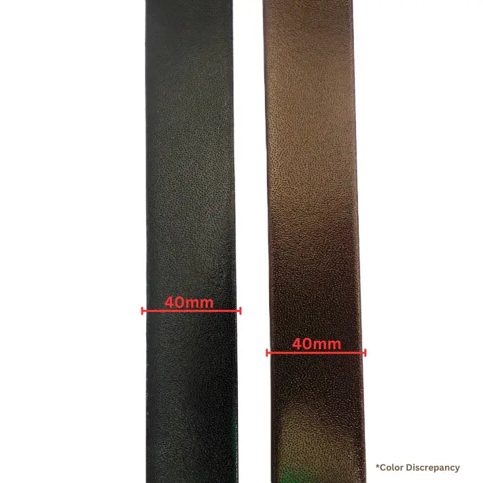 Supreme Dark Brown & Black Belt - LeatherADDA.COM