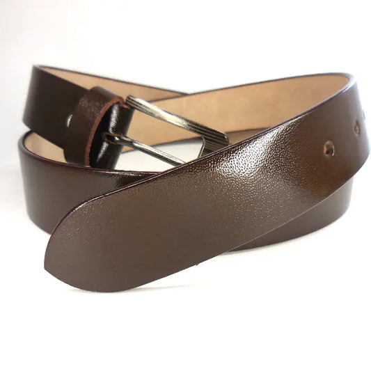 Supreme Dark Brown & Black Belt - LeatherADDA.COM
