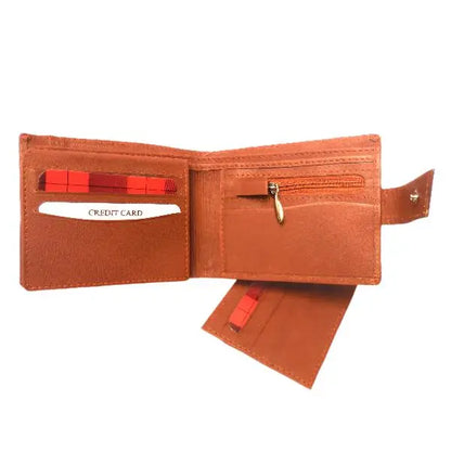 Tan Multi-Card Holder Wallet - LeatherADDA.COM